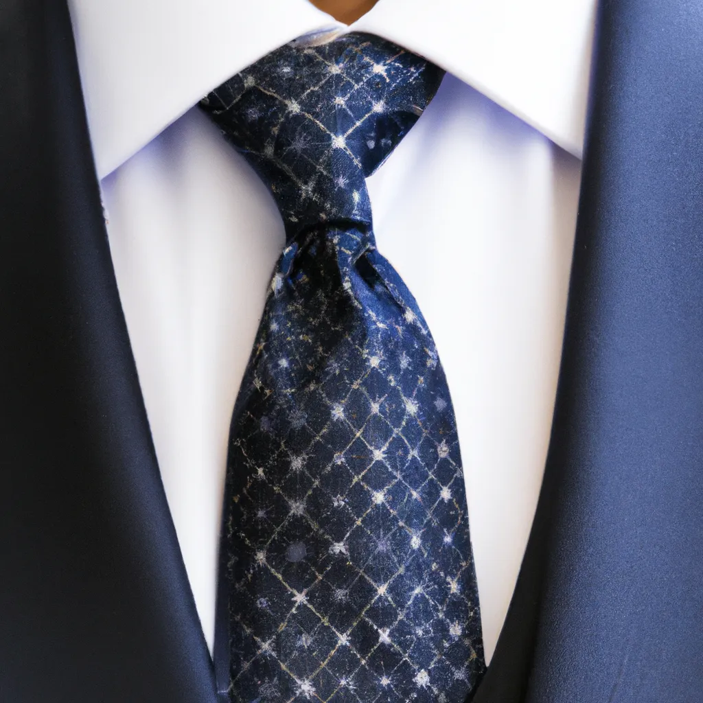 Jaki krawat do granatowego garnituru i białej koszuli na wesele