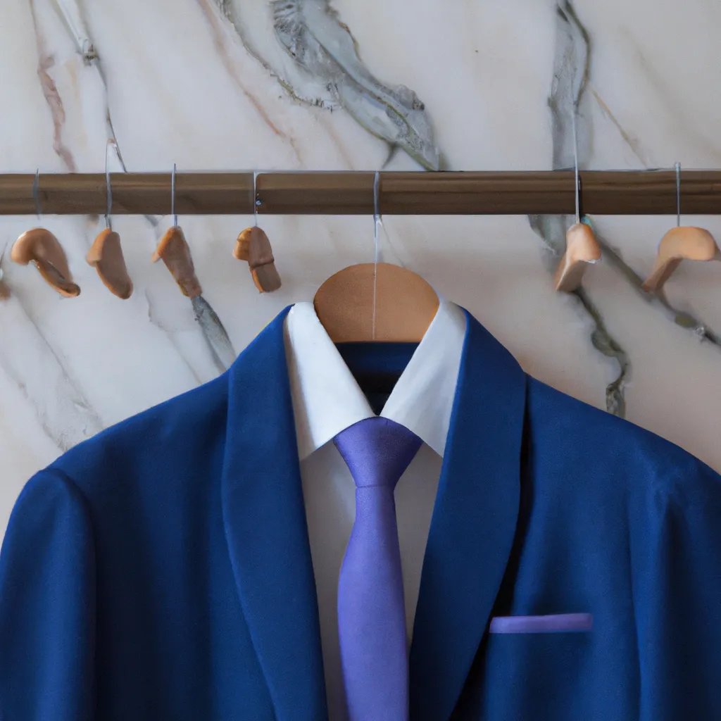 Jaki krawat do niebieskiego garnituru
